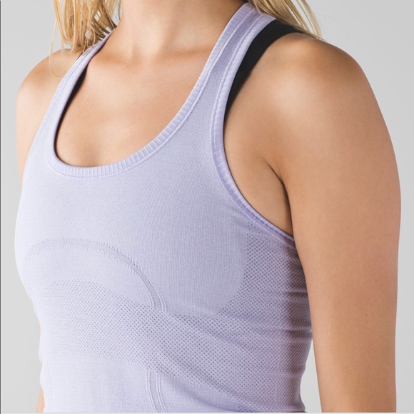 lululemon athletica Tops - Lululemon Swiftly Tank in Lilac